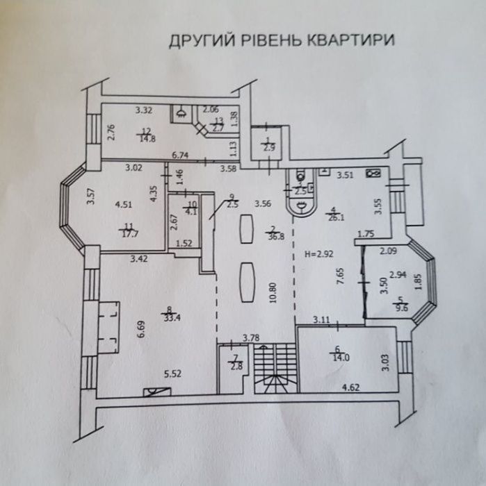 Квартира на вул. Введенська, 29/58 в Києві, ID 176874, фото №7