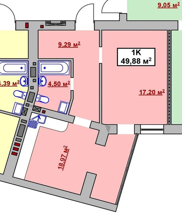 Квартира на вул. Короля Данила в Івано-Франківську, ID 181770, фото №15
