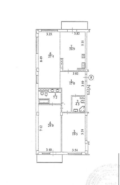 Квартира на вул. Лук'янівська, 14а в Києві, ID 203721, фото №4