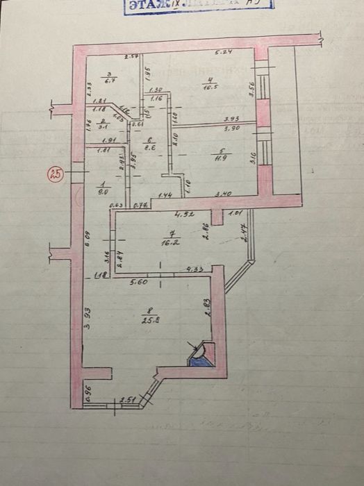 Квартира на вул. Св. Николая в Запоріжжі, ID 197148, фото №17