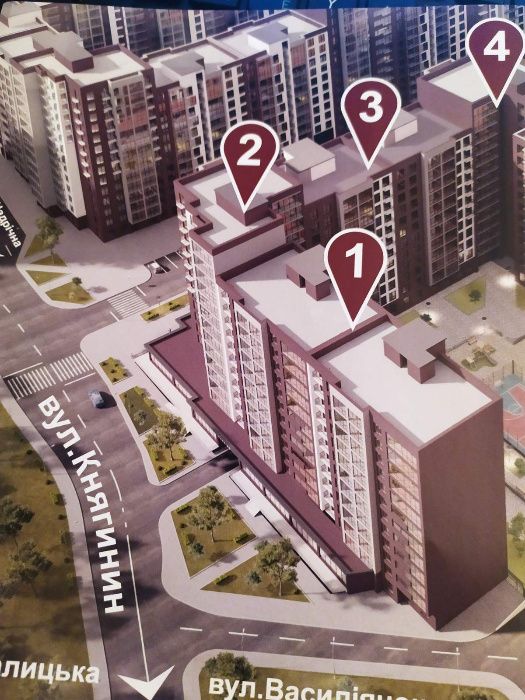 Квартира на ЖК "Княгинин" в Івано-Франківську, ID 203225, фото №3