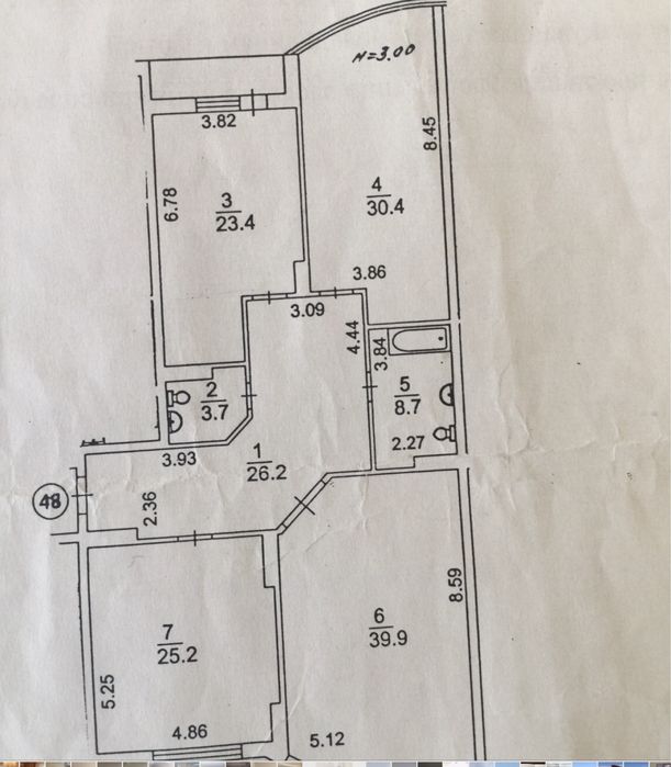 Квартира на вул. Молдавська, 2 в Києві, ID 200107, фото №6