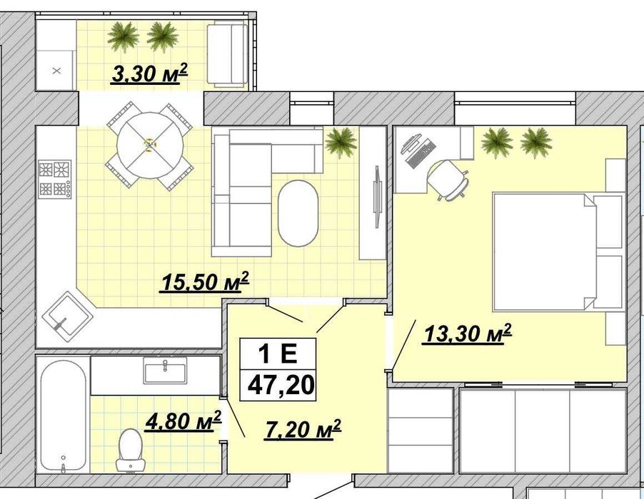 Квартира на Центральний ринок в Івано-Франківську, ID 165994, фото №4