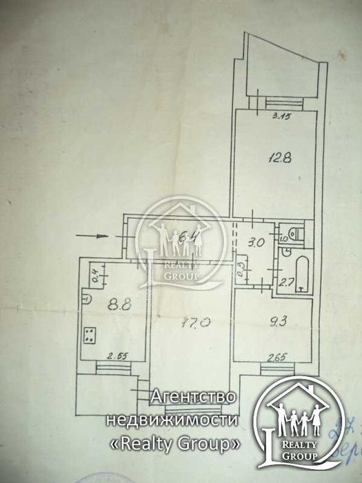 Квартира на Центрально-Міський в Кривому Розі, ID 301407, фото №19