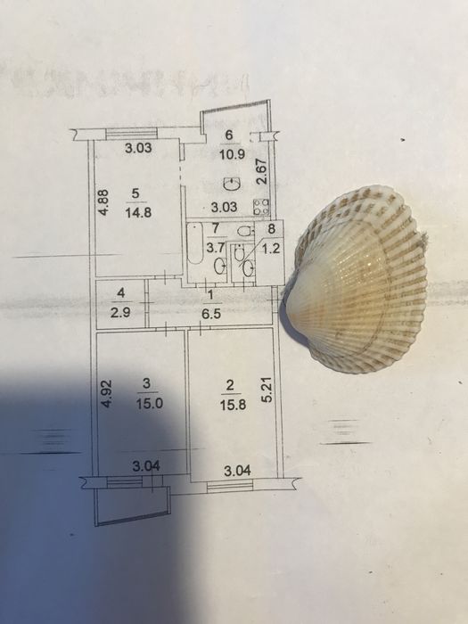 Квартира на вул. Тычины, 20а в Києві, ID 209879, фото №6