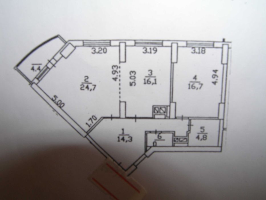 Квартира на вул. Михайла Гришка, 9 в Києві, ID 354030, фото №8