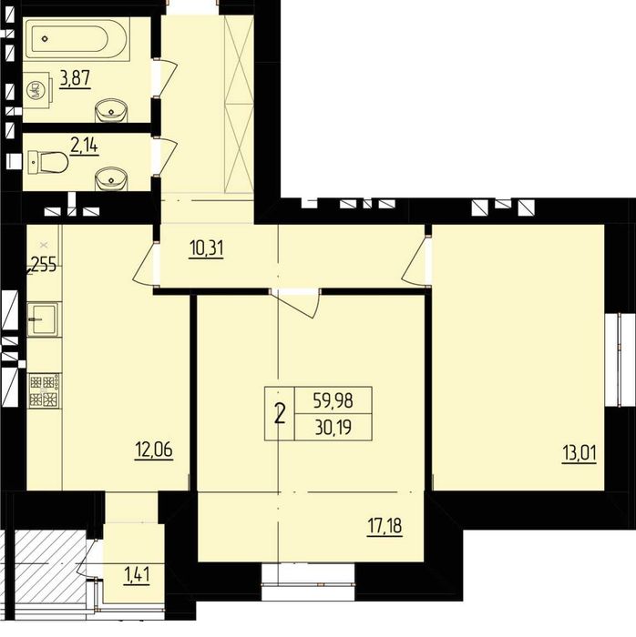 Квартира — Хмельницький в Хмельницькому, ID 240559, фото №4