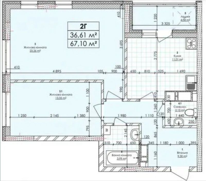 Квартира на вул. Автозаводська, 72Б в Києві, ID 274987, фото №10