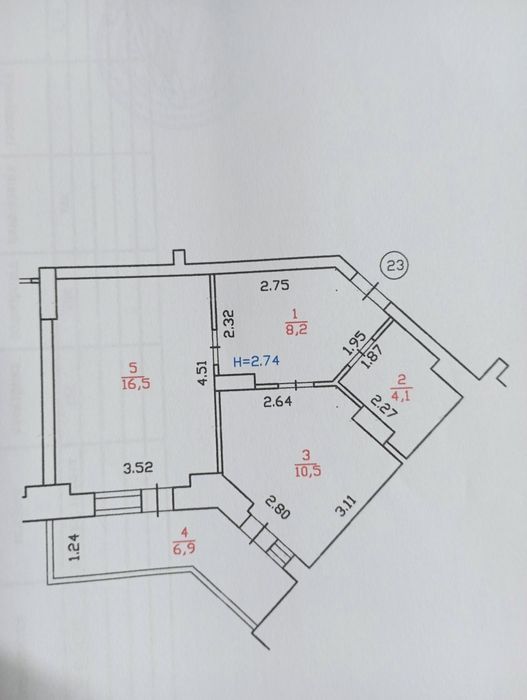 Квартира на вул. Витянська, 2-В в Києві, ID 306859, фото №8