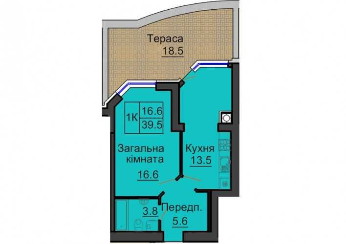 Квартира на ЖК "Софія Резіденс" в Києві, ID 245472, фото №1