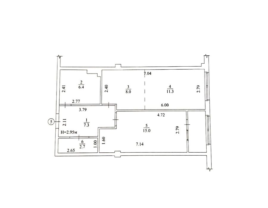 Квартира на вул. Булгакова, 12 в Києві, ID 180154, фото №9