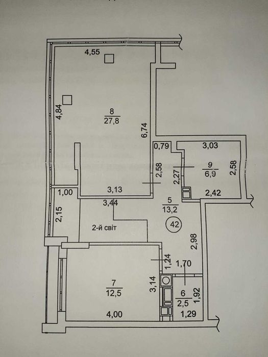Квартира на вул. Ватутіна в Києві, ID 362640, фото №6