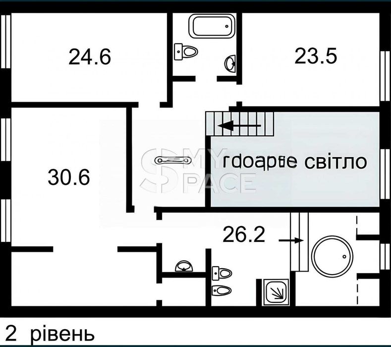 Квартира на вул. Велика Житомирська, 8а в Києві, ID 166903, фото №13
