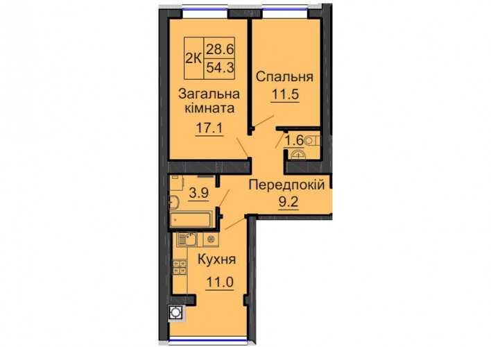 Квартира на ЖК Софія Резіденс в Київ, ID 236122, фото №1