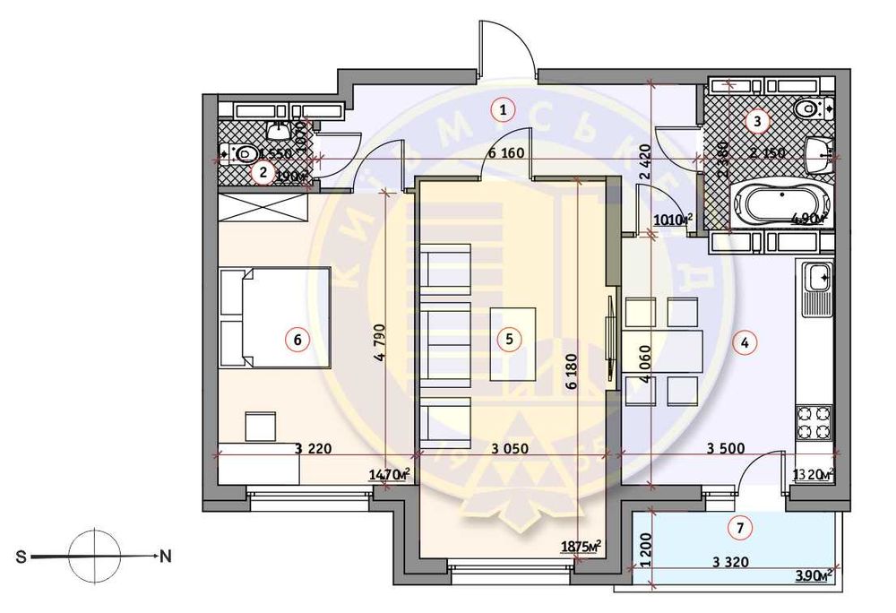 Квартира на ЖК Кирилівський гай в Києві, ID 189542, фото №4