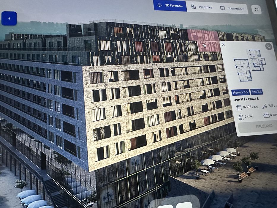 Квартира на Набережна-рибальская, 11 в Києві, ID 182654, фото №3