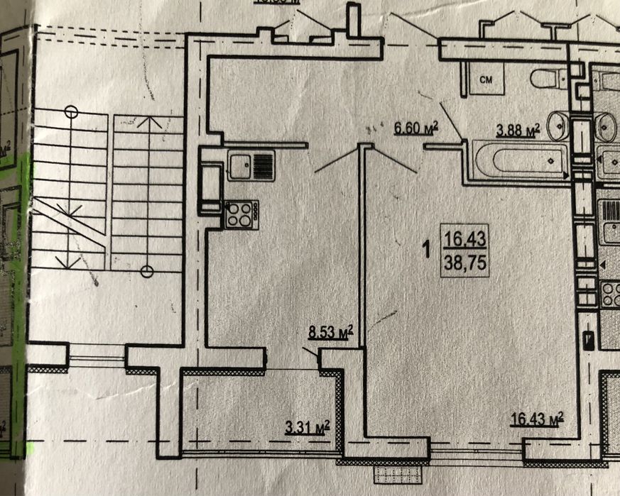 Квартира на вул. Борткевича, 7 в Харків, ID 297561, фото №1