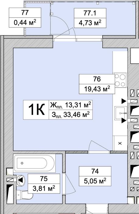 Квартира в Києві, ID 325862, фото №7