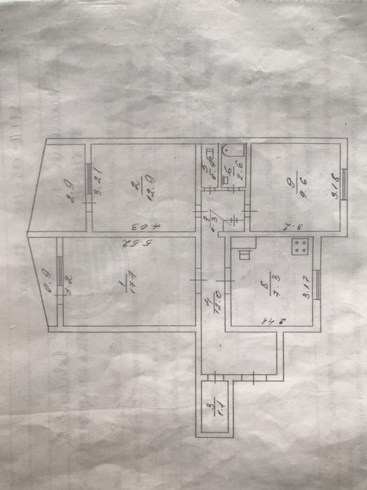 Квартира на мкрн. Гірницький в Кривому Розі, ID 173464, фото №2