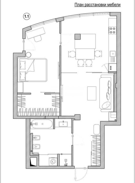 Квартира на вул. Сумській, 130Г в Харкові, ID 258111, фото №20