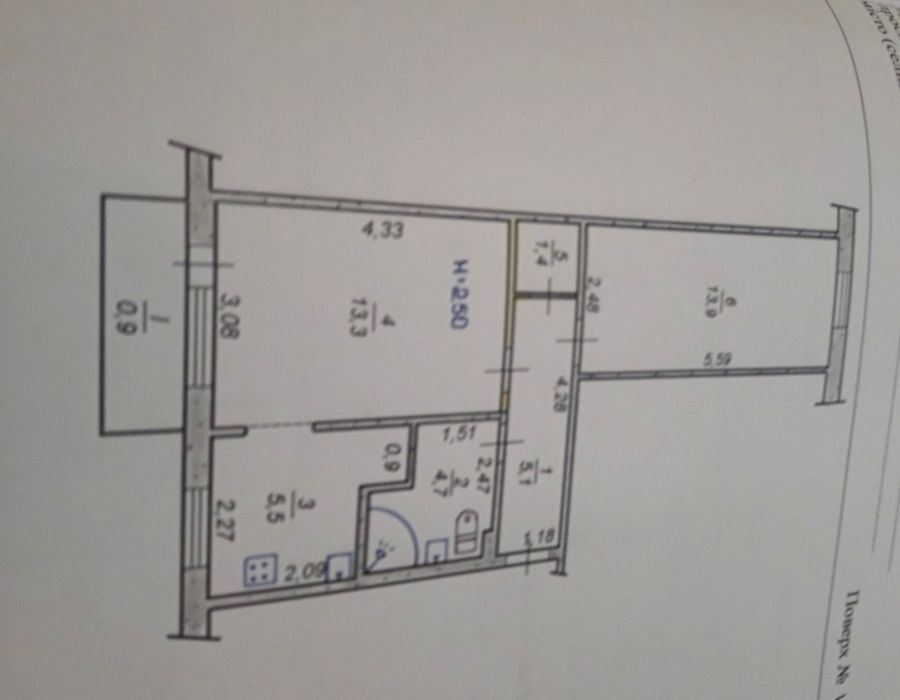 Квартира на вул. Корнейчука, 7 в Кривому Розі, ID 180696, фото №21