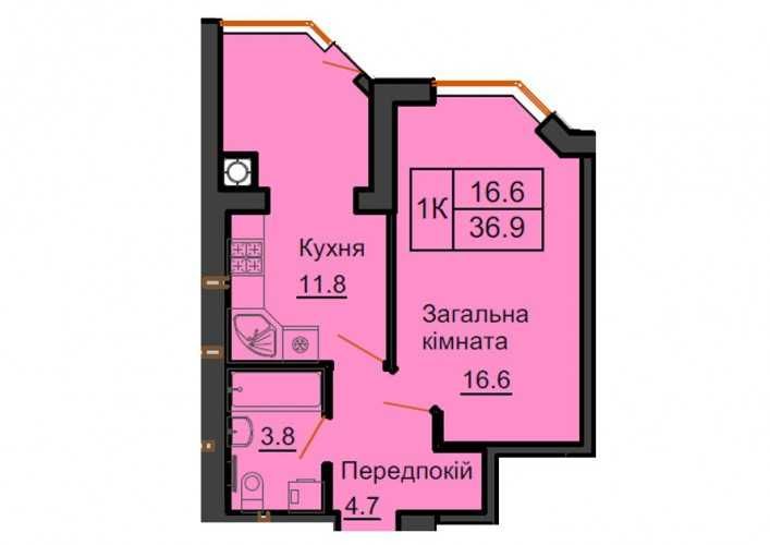 Квартира на ЖК "Софія Клубний" в Києві, ID 233452, фото №1