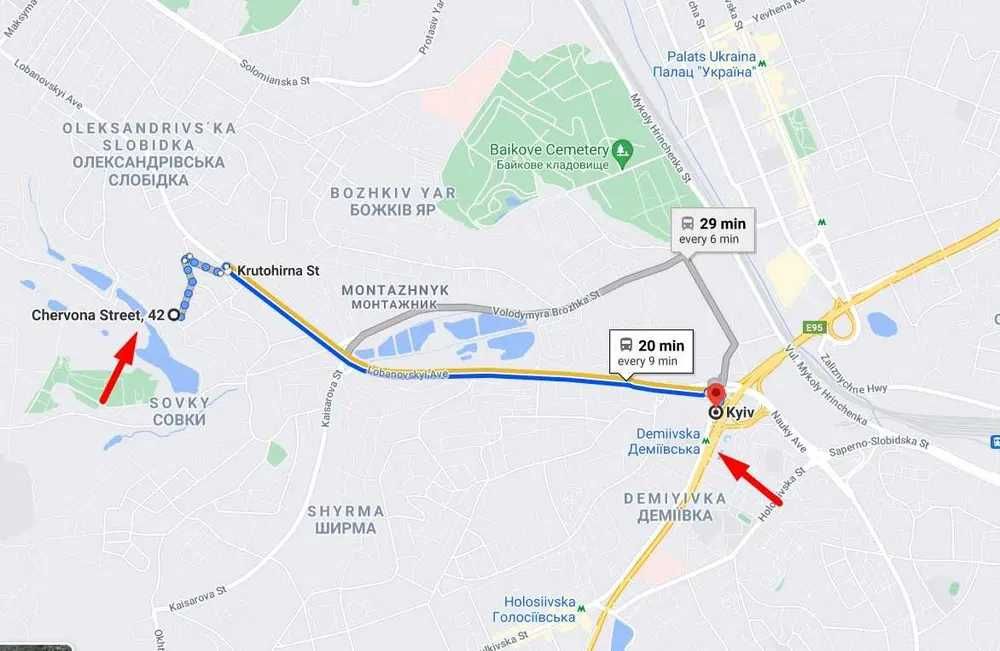 Квартира на вул. П.Радченка, 27 в Київ, ID 186076, фото №2