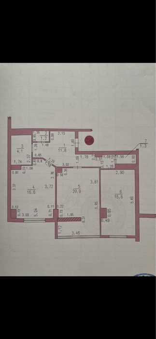 Квартира на ЖК Радужный в Одесі, ID 328235, фото №13
