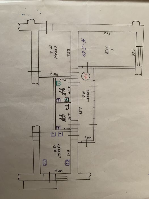Квартира на вул. Золочевська, 12 в Харків, ID 162939, фото №1