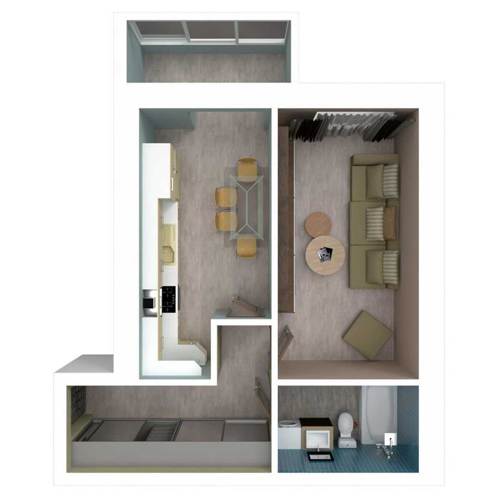 Квартира на ЖК Smart Fort в Кам'янці-Подільському, ID 374444, фото №4