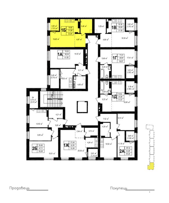 Квартира на вул. Героїв Крут, 2 в Києві, ID 410071, фото №3