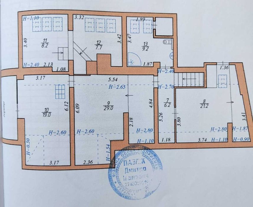 Квартира на вул. Кобилянська, 53 в Чернівцях, ID 256381, фото №23