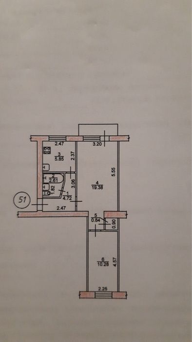 Квартира на вул. Незалежної україни, 3а в Запоріжжі, ID 413022, фото №8