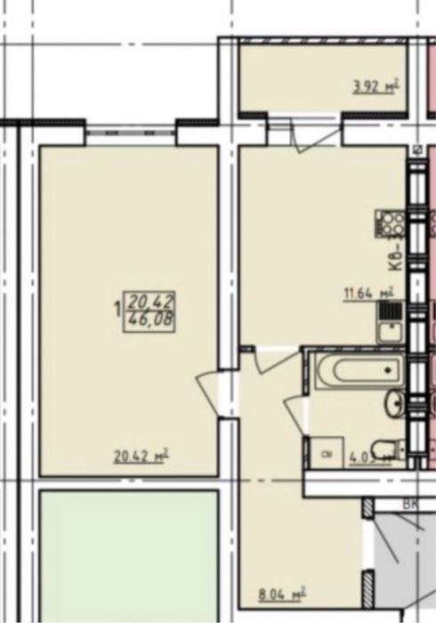 Квартира на вул. Zalyvna, 6 в Харкові, ID 349736, фото №7