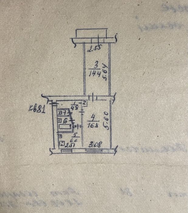 Квартира на Комунарський в Запоріжжі, ID 192306, фото №2