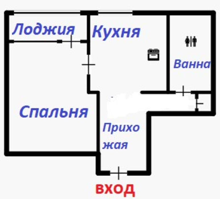 Квартира на вул. Зоопаркова, 10 в Одесі, ID 301716, фото №21