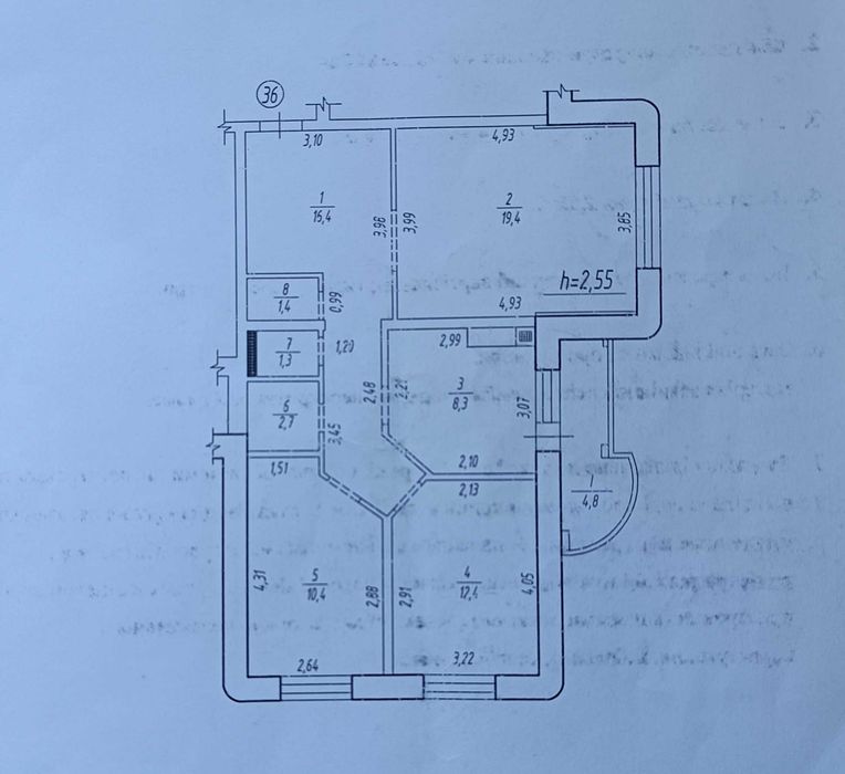 Квартира на вул. ЗСУ (Інтернаціоналістів), 41А в Сумах, ID 292482, фото №24