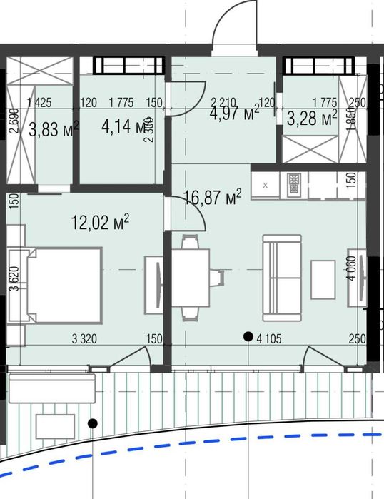 Квартира на ЖК Sky River 2 в Києві, ID 196252, фото №7