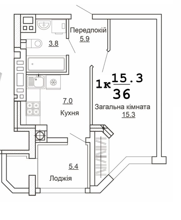 Квартира на біля метро Академмістечко в Києві, ID 238060, фото №8