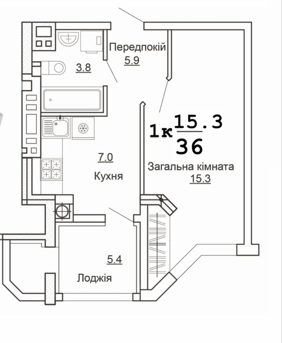 Квартира на Святопетрівський в Києві, ID 312864, фото №11