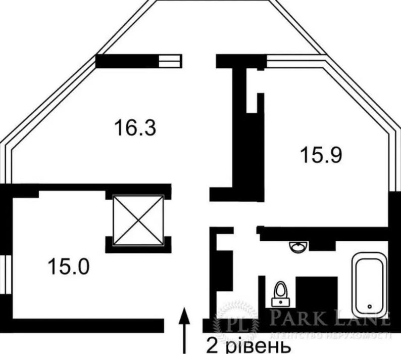 Квартира на вул. Струтинського, 2 в Київ, ID 185425, фото №4