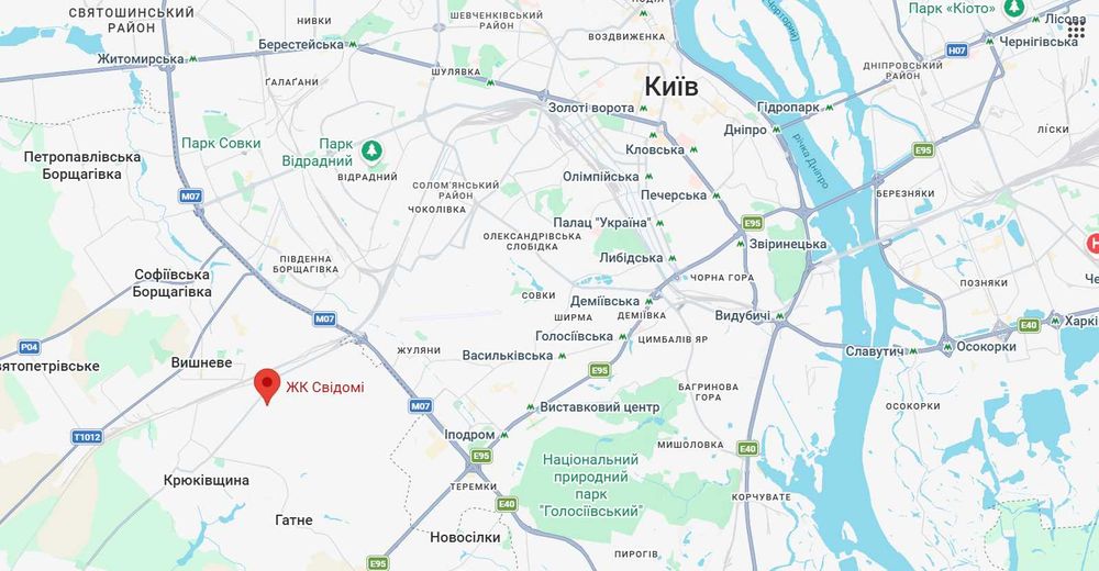 Квартира на біля метро Теремки в Києві, ID 309085, фото №8