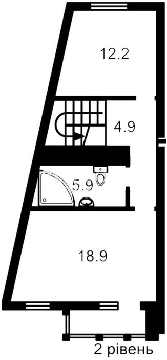 Квартира на вул. Автозаводська, 99/4 в Києві, ID 168014, фото №13