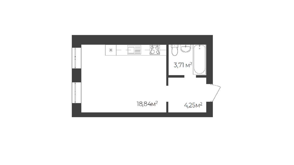 Квартира на ЖК «Молодість» в Києві, ID 220520, фото №2