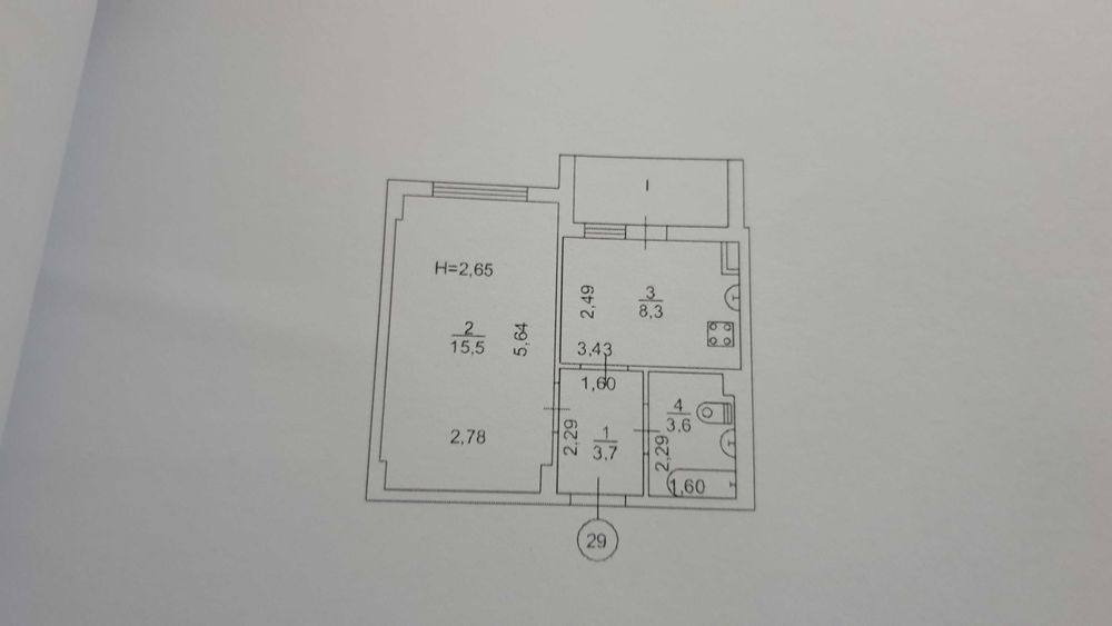 Квартира на вул. Европейська, 17 в Одесі, ID 339458, фото №23