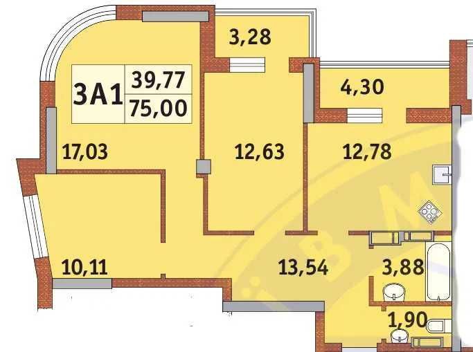 Квартира на вул. Жулянська в Києві, ID 163536, фото №1