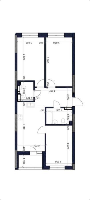Квартира на вул. Сім'ї Кульженків, 22 в Києві, ID 352890, фото №8
