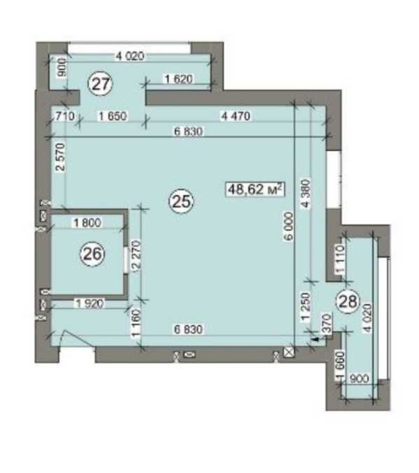 Квартира на вул. Сінна, 32 в Черкасах, ID 410292, фото №22