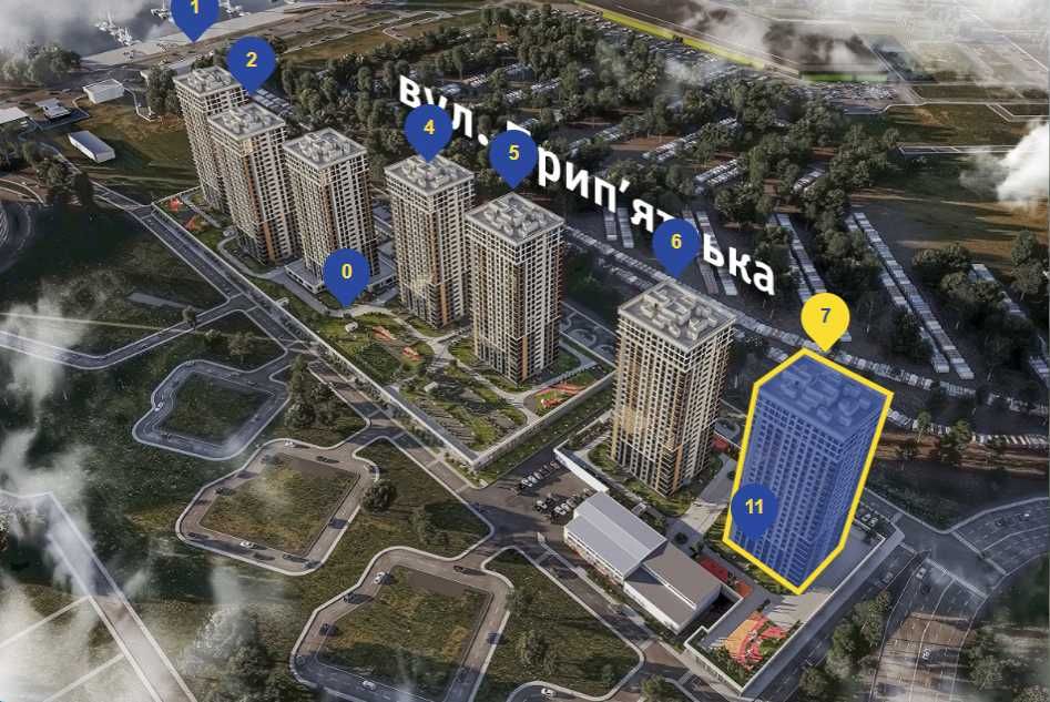 Квартира на ЖК Урлівський-1 в Києві, ID 196052, фото №2