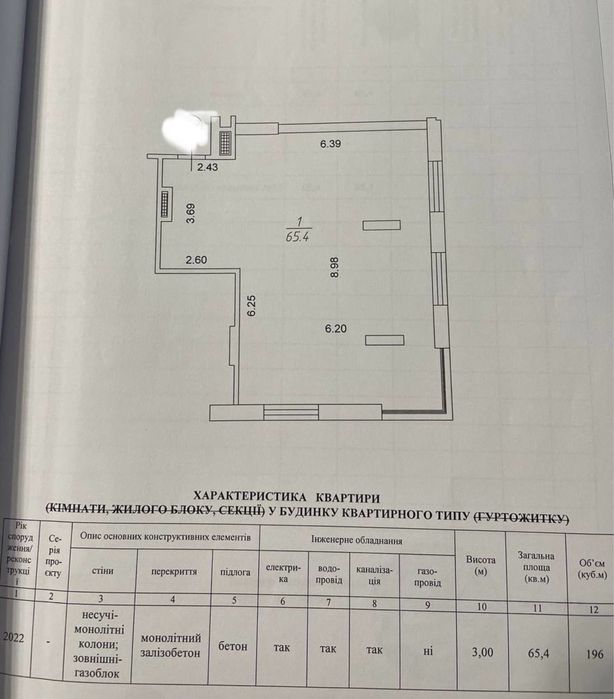 Квартира на ЖК River Hall в Запоріжжі, ID 259687, фото №9